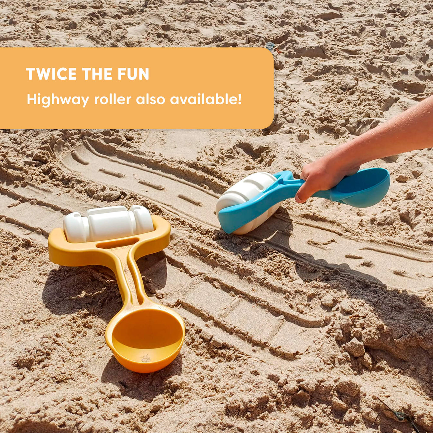 ECO Sand Roller: Train Tracks