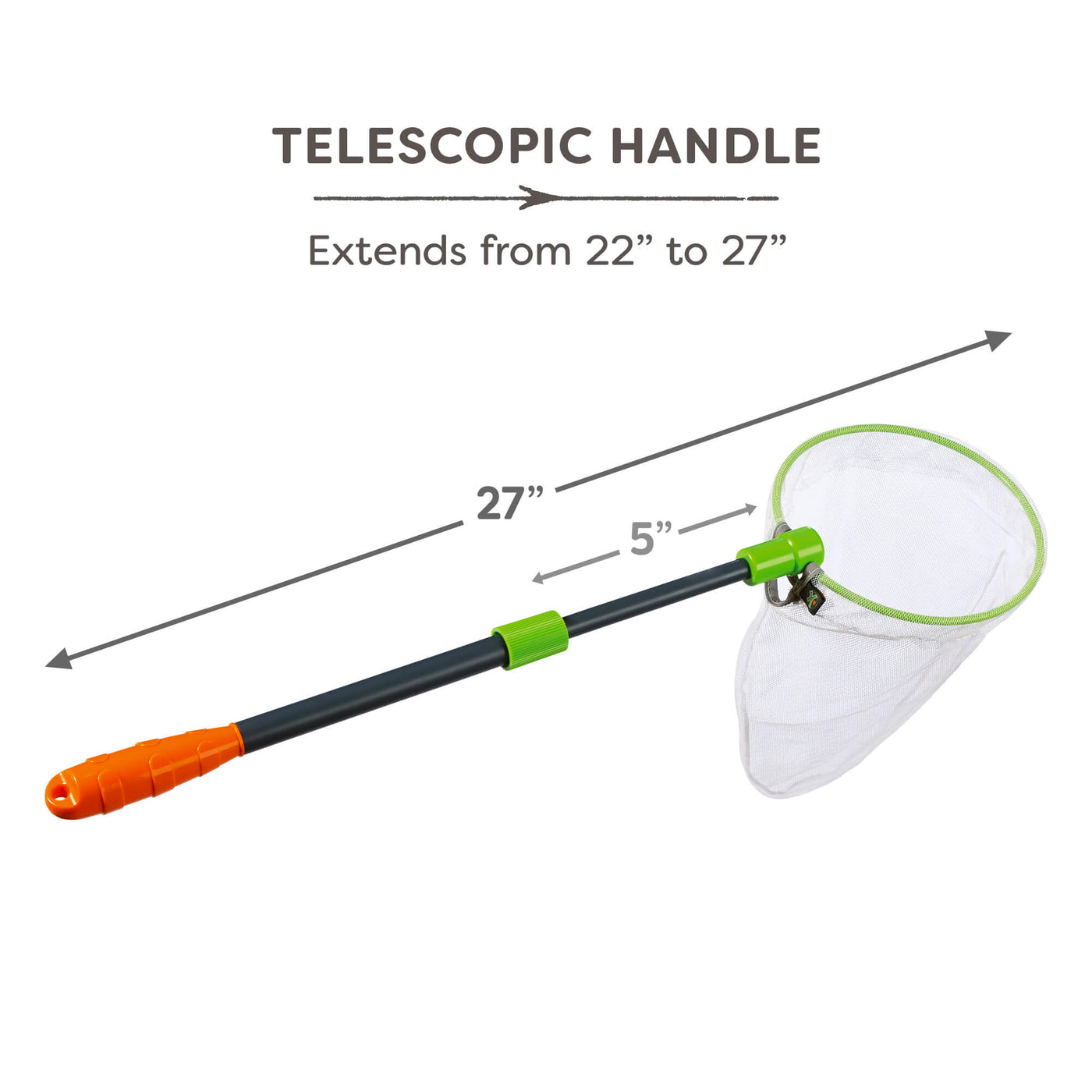 Terra Kids - Scoop Net with Adjustable Handle